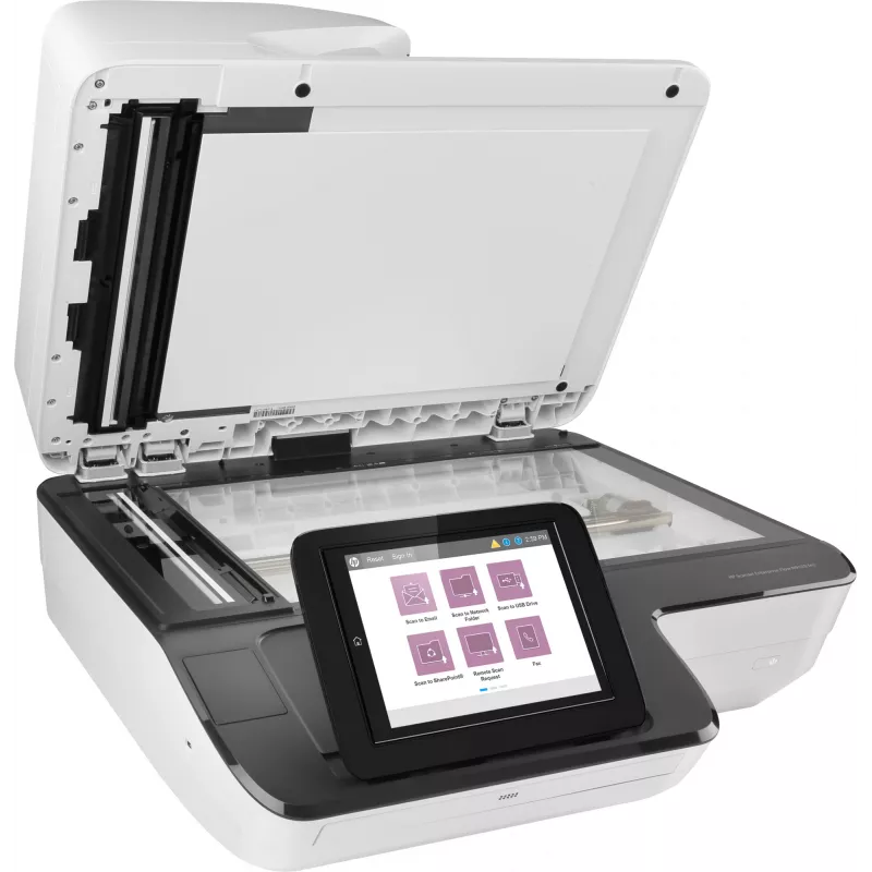 HP Scanjet Enterprise Flow N9120 fn2 plakanvirsmas un ADF skeneris 600 x 600 DPI A3 melns, balts