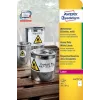 Pašlīmējošā etiķete Avery L4775-20 Noapaļots taisnstūris