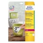 Pašlīmējoša taisnstūra etiķete Avery Zweckform L4775REV-20 — balta, pastāvīga, 210×297 mm, 20 lapas