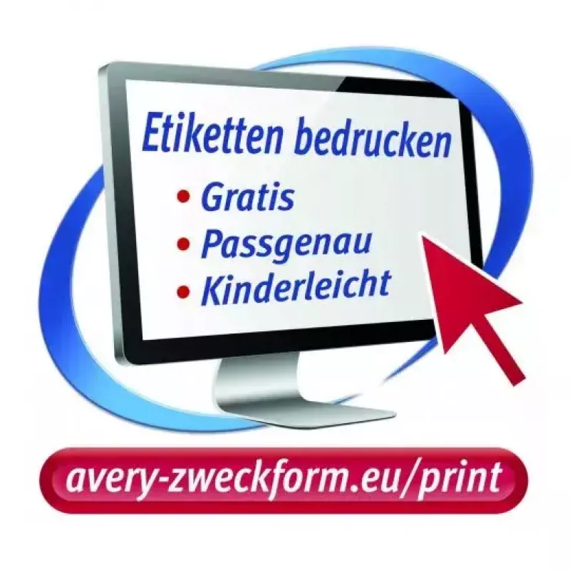 Pašlīmējoša etiķete, taisnstūrveida, Avery L6103-20