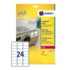 Pašlīmējoša printera etiķete Avery L6141-20