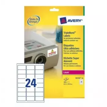 Pašlīmējoša printera etiķete Avery L6141-20