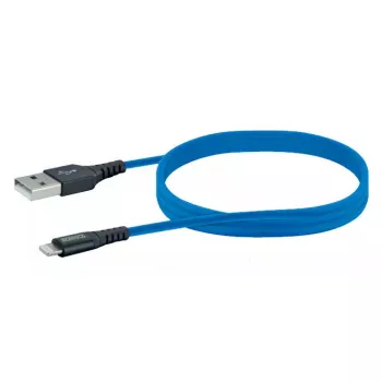 Mobilā tālruņa kabelis Schwaiger LPRO440 501 USB A Lightning 1.2 m Zils