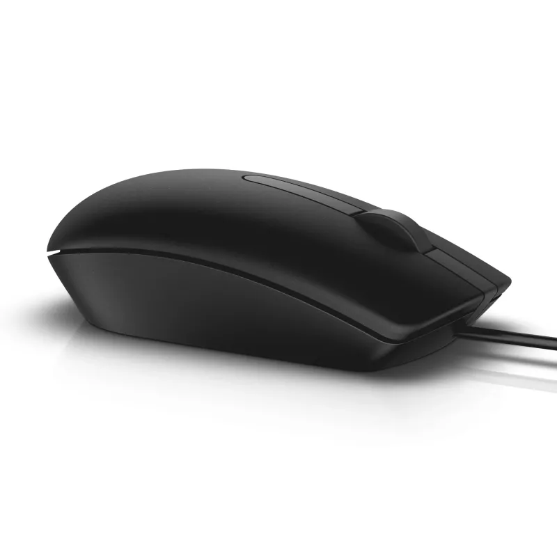 DELL MS116 pele Biroja Piemērota abām rokām USB Type-A Optiskā 1000 DPI