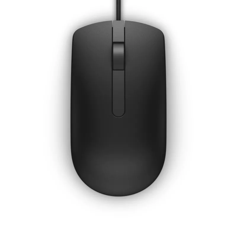 DELL MS116 pele Biroja Piemērota abām rokām USB Type-A Optiskā 1000 DPI