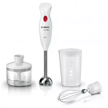 Bosch MSM24500 blenderis Iegremdējamais blenderis 400 W Sarkans, Balts