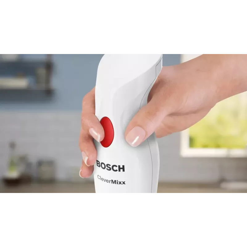 Bosch MSM24500 blenderis Iegremdējamais blenderis 400 W Sarkans, Balts