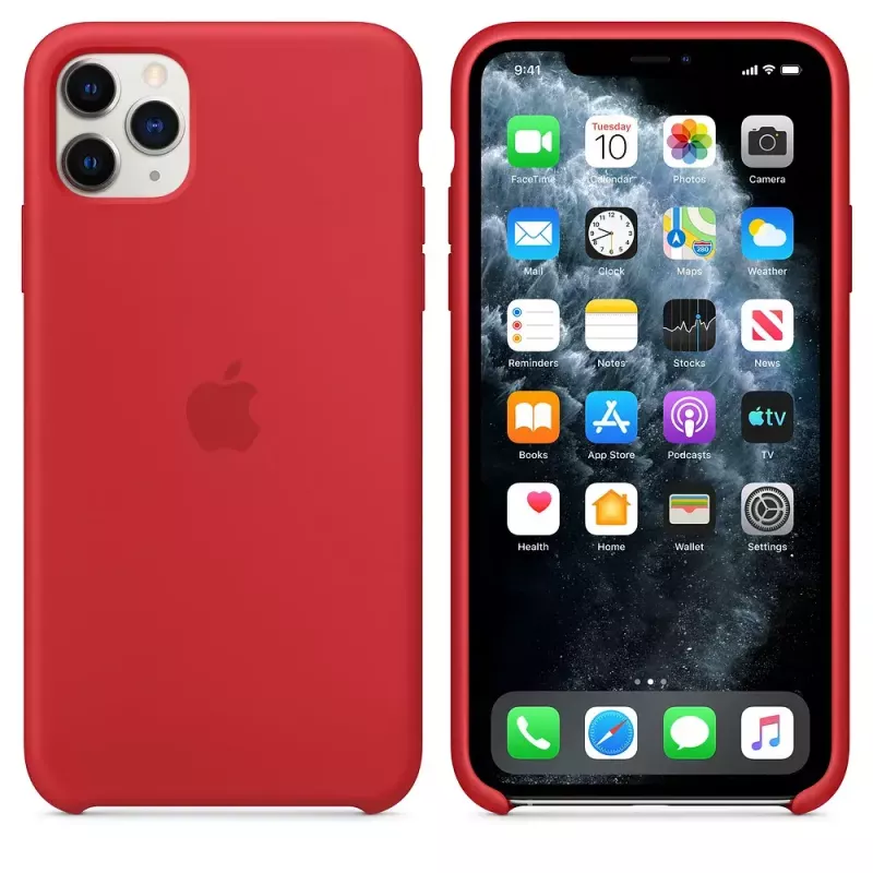 Vāciņš Apple MWYV2ZM/A iPhone 11 Pro Max sarkans