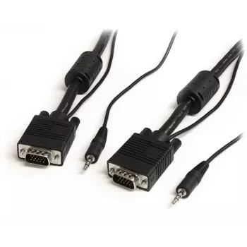 StarTech.com 5m Coax High Resolution Monitor VGA Video kabelis with Audio HD15 M/M