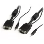StarTech.com 5m Coax High Resolution Monitor VGA Video kabelis with Audio HD15 M/M