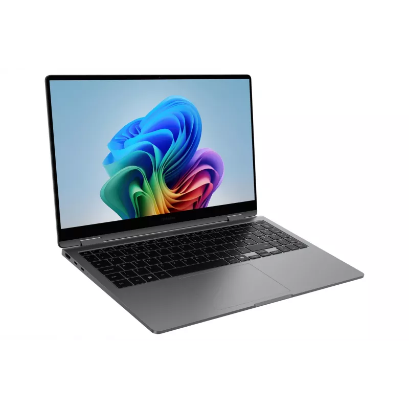 Samsung Galaxy Book5 360 Copilot+ PC Intel Core Ultra 7 258V klēpjdators 39,6 cm (15,6 collu) skārienekrāns Full HD 32 GB LPDDR5x-SDRAM 1 TB SSD Wi-Fi 7 (802.11be) Windows 11 Home pelēks