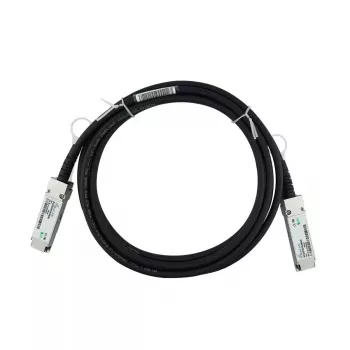 BlueOptics P8JVC InfiniBand/optiskās šķiedras kabelis 3 m QSFP melns