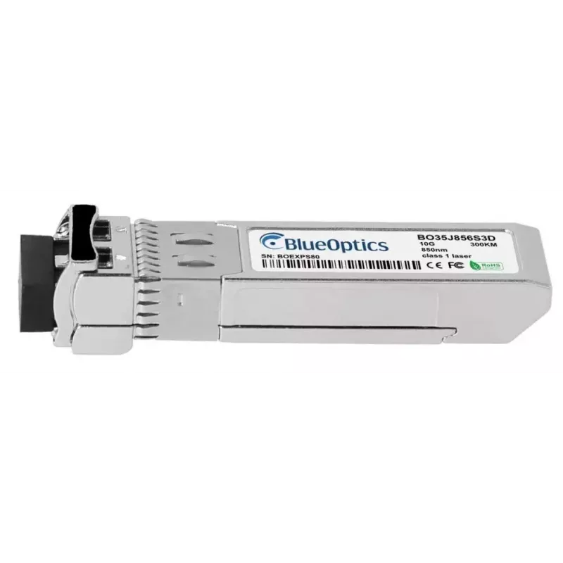 Šķiedru optikas raiduztvērēja modulis BlueOptics PAN-T-S-PLUS-SR-BO SFP+ LC alumīnijs