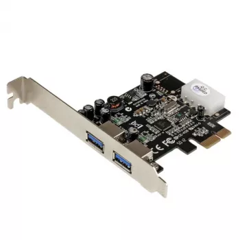 StarTech.com 2 portu PCI Express (PCIe) SuperSpeed USB 3.0 kartes adapteris ar UASP - LP4 barošanu