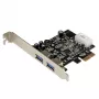 StarTech.com 2 portu PCI Express (PCIe) SuperSpeed USB 3.0 kartes adapteris ar UASP - LP4 barošanu