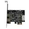 StarTech.com 2 portu PCI Express (PCIe) SuperSpeed USB 3.0 kartes adapteris ar UASP - LP4 barošanu