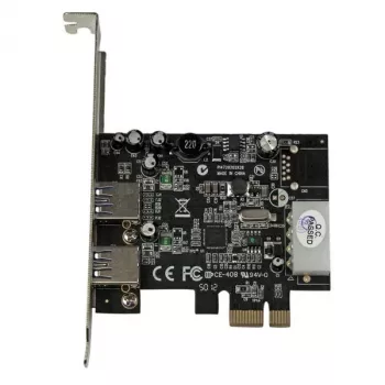 StarTech.com 2 portu PCI Express (PCIe) SuperSpeed USB 3.0 kartes adapteris ar UASP - LP4 barošanu