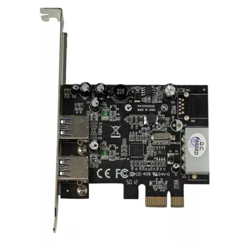 StarTech.com 2 portu PCI Express (PCIe) SuperSpeed USB 3.0 kartes adapteris ar UASP - LP4 barošanu