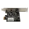 StarTech.com 2 portu PCI Express (PCIe) SuperSpeed USB 3.0 kartes adapteris ar UASP - LP4 barošanu