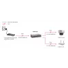 LevelOne Gigabit PoE atkārtotājs, kaskadējams, 2 PoE izejas, tīkla atkārtotājs, 100 m, 1000 Mbit/s, pilns, puse, 10/100/1000Base-T(X), IEEE 802.3x