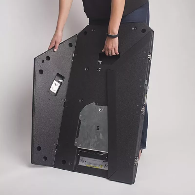 Chief Portable Flat Panel Stand, 90.7 kg, 114.3 cm (45 collas), 182.9 cm (72 collas), 200 x 200 mm, 860 x 515 mm, -15 - 15°