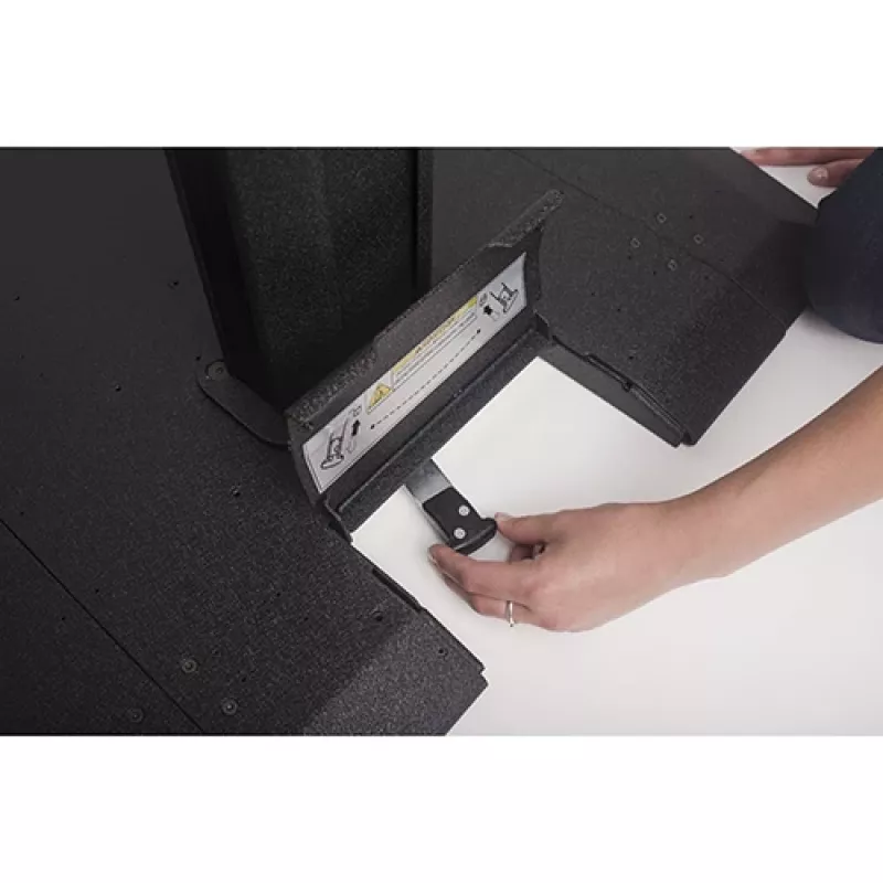 Chief Portable Flat Panel Stand, 90.7 kg, 114.3 cm (45 collas), 182.9 cm (72 collas), 200 x 200 mm, 860 x 515 mm, -15 - 15°