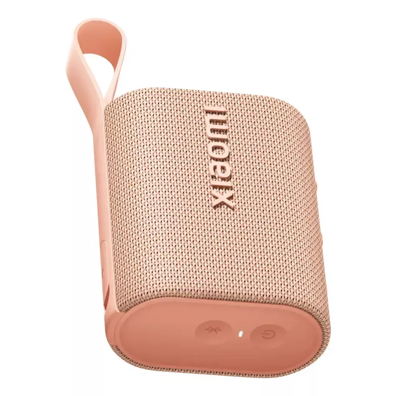 Stereo portatīvais skaļrunis Xiaomi Sound Pocket rozā — 5 W RMS, Bluetooth bezvadu, 1000 mAh Li‑Ion akumulators