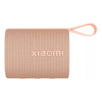 Stereo portatīvais skaļrunis Xiaomi Sound Pocket rozā — 5 W RMS, Bluetooth bezvadu, 1000 mAh Li‑Ion akumulators