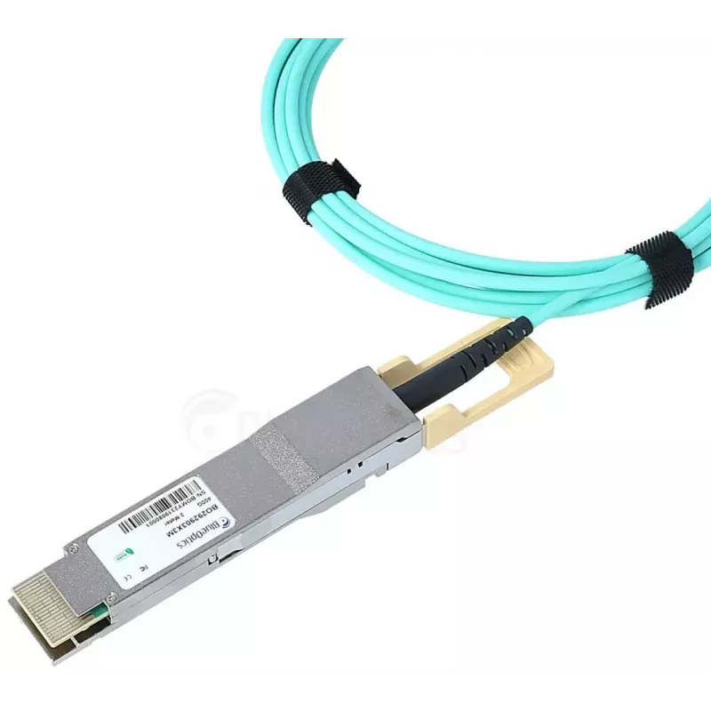 BlueOptics QDD-400-AOC3M-BO InfiniBand optiskās šķiedras kabelis 3 m QSFP-DD