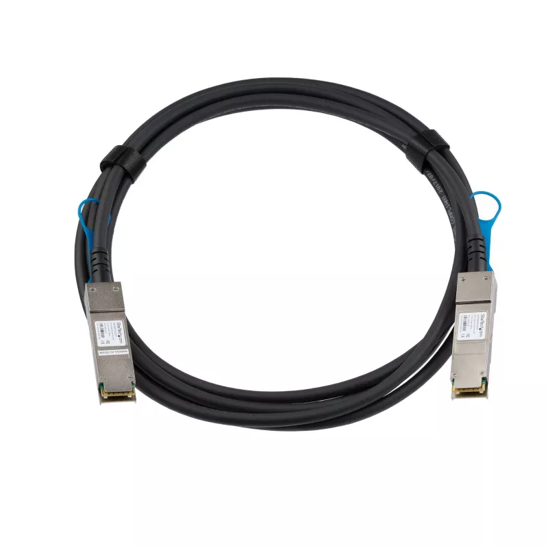 StarTech.com Juniper QFX-QSFP-DAC-3M saderīgs 3m 40G QSFP+ uz QSFP+ tiešās pieslēguma kabelis Twinax - 40GbE QSFP+ vara DAC 40 Gbps mazjaudas pasīvais raiduztvērēja modulis DAC