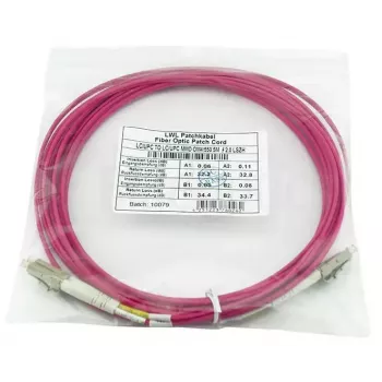 BlueOptics QK733A-BO InfiniBand optiskās šķiedras kabelis 2 m 2x LC Violeta