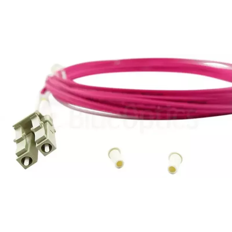 BlueOptics QK733A-BO InfiniBand optiskās šķiedras kabelis 2 m 2x LC Violeta