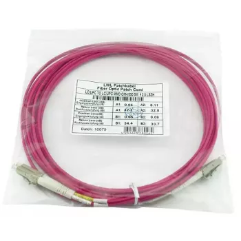 BlueOptics QK734A-BO InfiniBand optiskās šķiedras kabelis 5 m LC OM4
