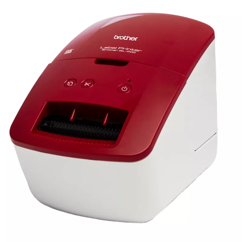 Brother QL-600RXX1 etiķešu printeris tiešā termiskā 300 x 600 DPI 71 mm/s vadu DK