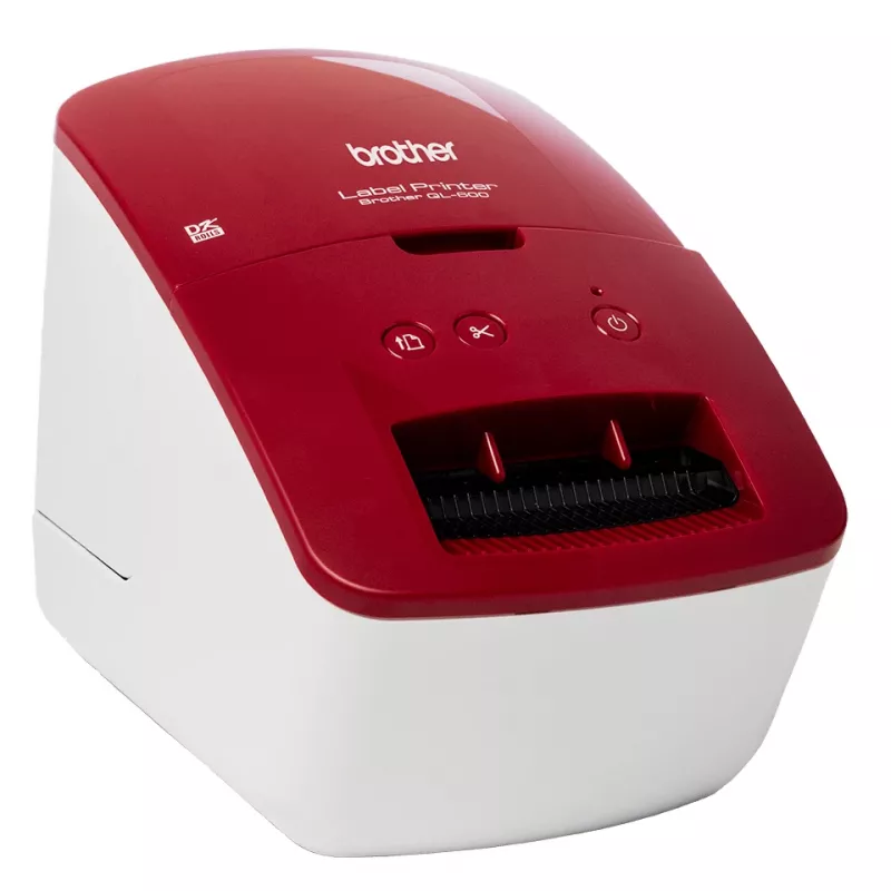 Brother QL-600RXX1 etiķešu printeris tiešā termiskā 300 x 600 DPI 71 mm/s vadu DK