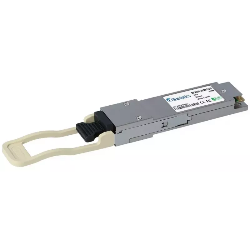 QSFP raiduztvērēja modulis BlueOptics QSFP10G-MM-A-BO optiskās šķiedras MPO