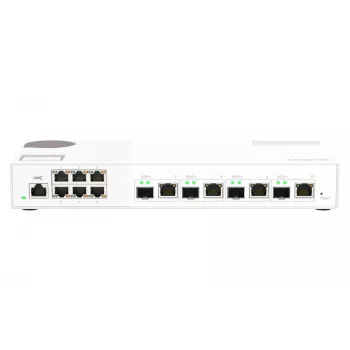 QNAP QSW-M2106-4C tīkla slēdzis Pārvaldāms L2 2.5G Ethernet (100/1000/2500) Balts