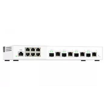 QNAP QSW-M2106-4C tīkla slēdzis Pārvaldāms L2 2.5G Ethernet (100/1000/2500) Balts