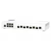 QNAP QSW-M2106-4C tīkla slēdzis Pārvaldāms L2 2.5G Ethernet (100/1000/2500) Balts