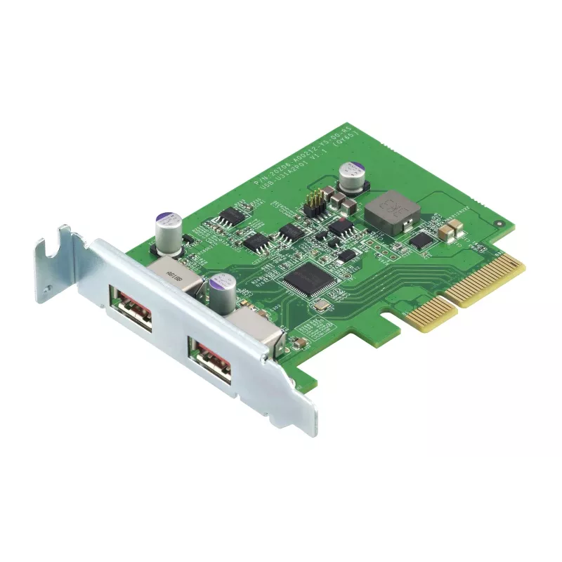 QNAP QXP-10G2U3A interfeisa kartes/adapteris Iekšējais USB 3.2 Gen 2 (3.1 Gen 2)