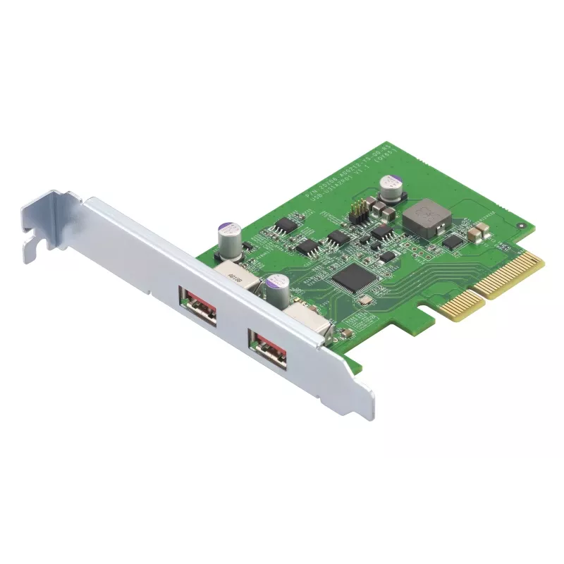 QNAP QXP-10G2U3A interfeisa kartes/adapteris Iekšējais USB 3.2 Gen 2 (3.1 Gen 2)