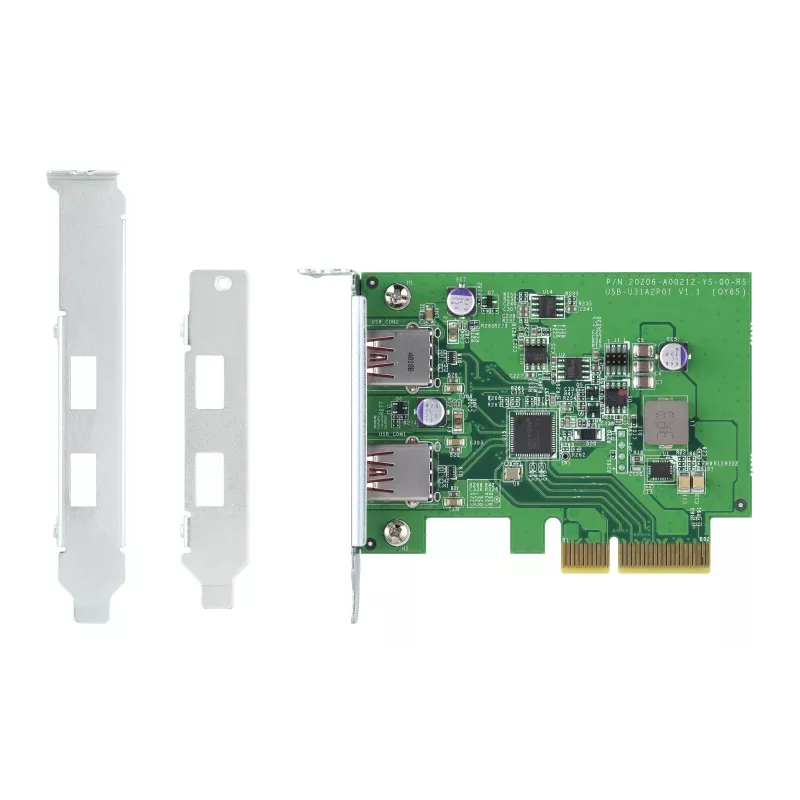 QNAP QXP-10G2U3A interfeisa kartes/adapteris Iekšējais USB 3.2 Gen 2 (3.1 Gen 2)