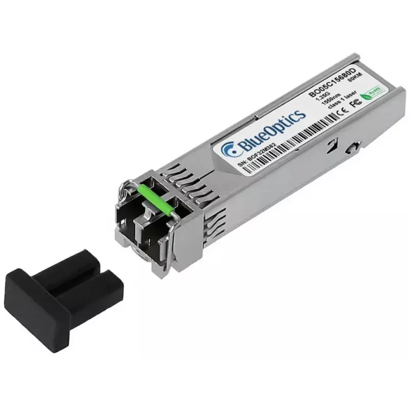 SFP raiduztvērējs BlueOptics S-55DLC80D-BO 1250 Mbit/s optisko šķiedru