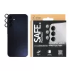 Kameras lēcu aizsargs PanzerGlass SAFE. Samsung Galaxy A15 melns, skrāpējumiem un triecieniem izturīgs
