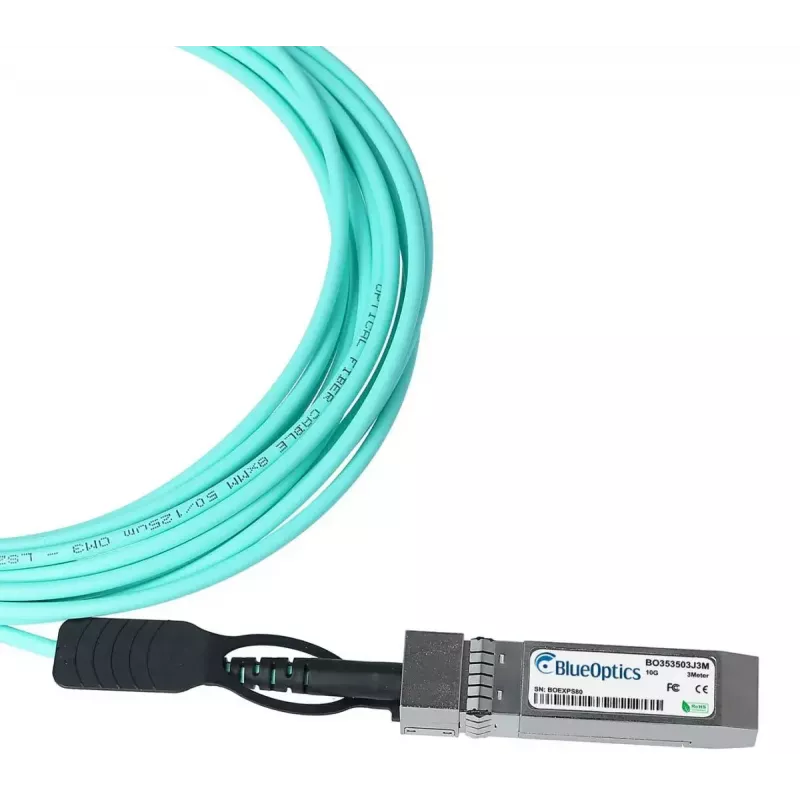 BlueOptics SFP-10G-AOC2M-BO InfiniBand optiskās šķiedras kabelis 2 m AOC SFP+