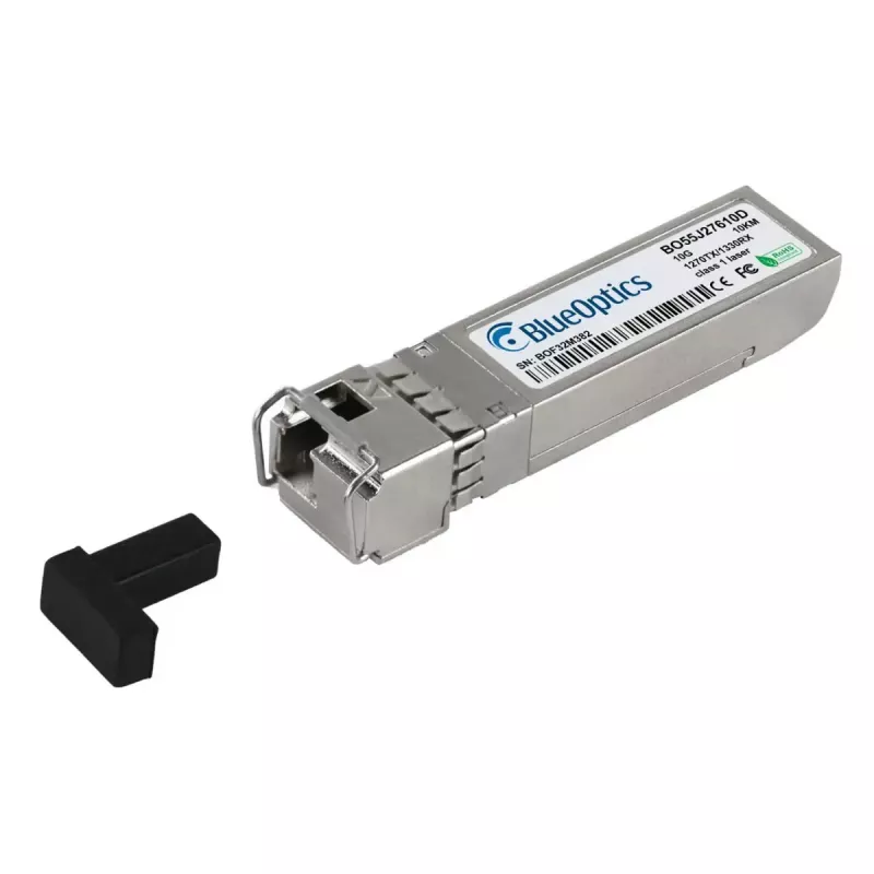SFP+ optiskais raiduztvērējs BLUEOPTICS SFP10G-BX1270-BO, 10 Gbit/s, 3,3 V, metāla korpuss