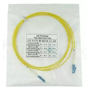 BlueOptics SFP2121BU30MK InfiniBand optiskās šķiedras kabelis 30 m LC Dzeltens