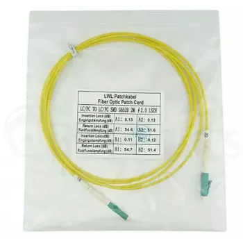 BlueOptics SFP2121BU30MM InfiniBand optiskās šķiedras kabelis 30 m LC Dzeltens
