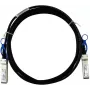 InfiniBand/optiskās šķiedras kabelis BlueOptics SFP-25G-C50CM 0.5 m SFP28 melns
