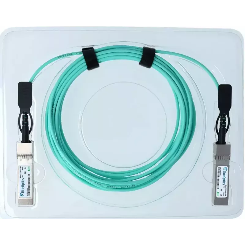 AOC kabelis BlueOptics Telesis SFP28-AOC-15M 15m vīriešu/vīriešu Aqua